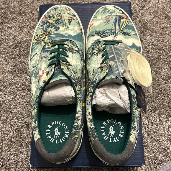 Ralph Lauren Men’s Canvas Sneaker - Picture 3 of 4